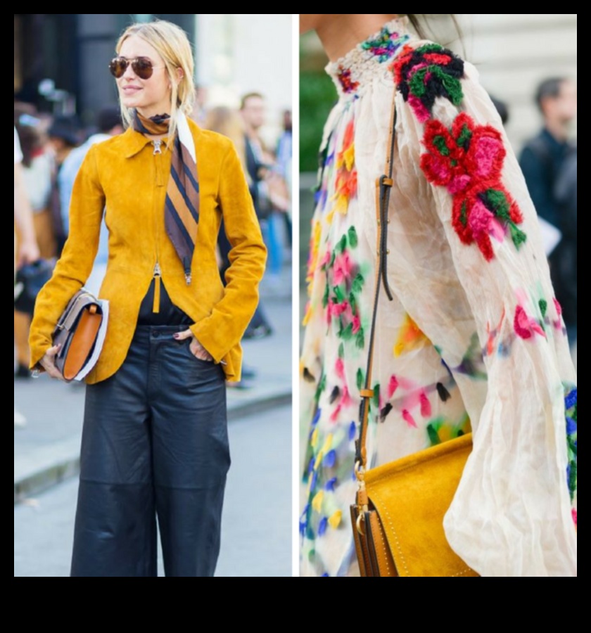 مشاعر مفعمة بالحيوية: أضف الألوان إلى خزانة ملابسك بأنماط أنيقة