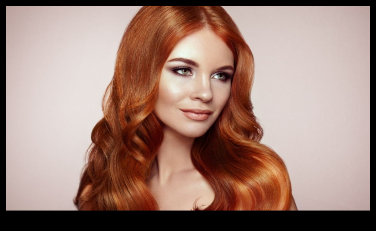 الثقة القرمزية: تسريحات الشعر الحمراء والحمراء لبيانات الموضة الجريئة