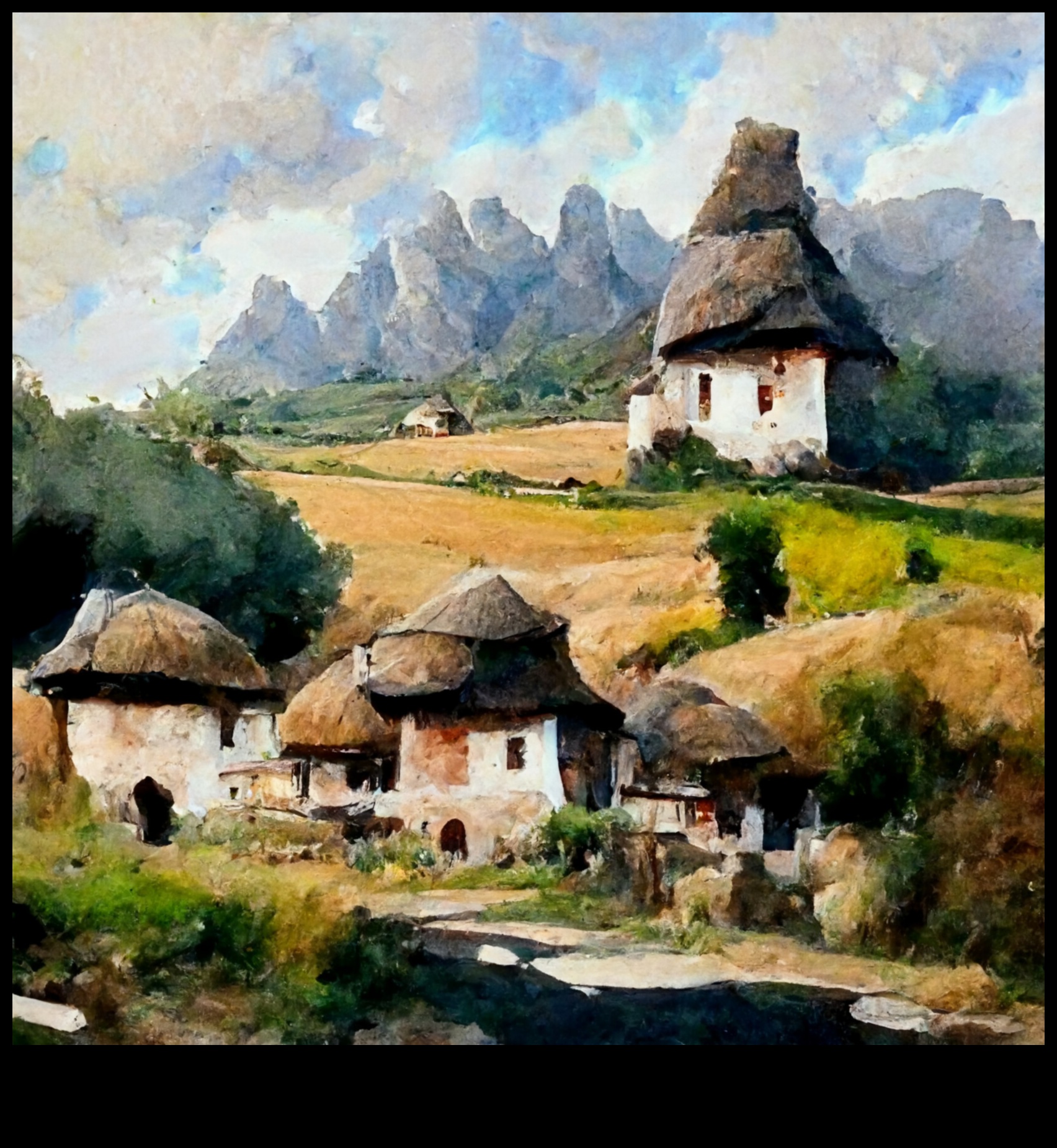 الواقعية الريفية: سحر الريف في تصوير المناظر الطبيعية