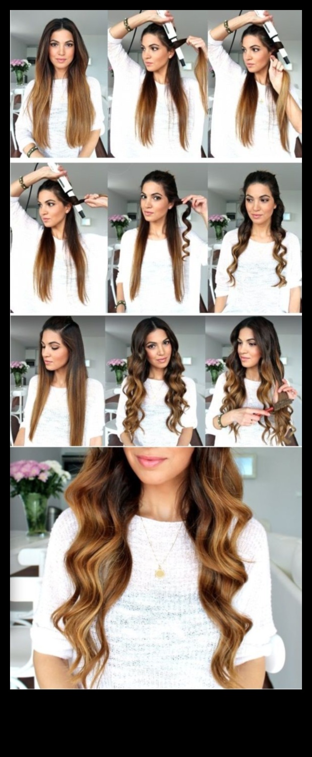 موجات هادئة: تحقيق الهدوء والنعمة مع تسريحات الشعر المتموجة