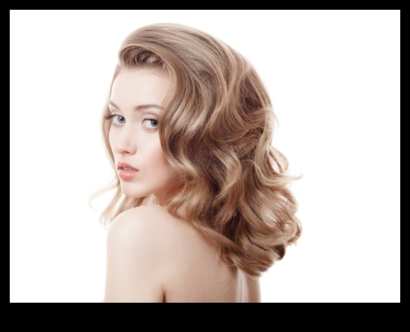 موجات هادئة: تحقيق الهدوء والنعمة مع تسريحات الشعر المتموجة