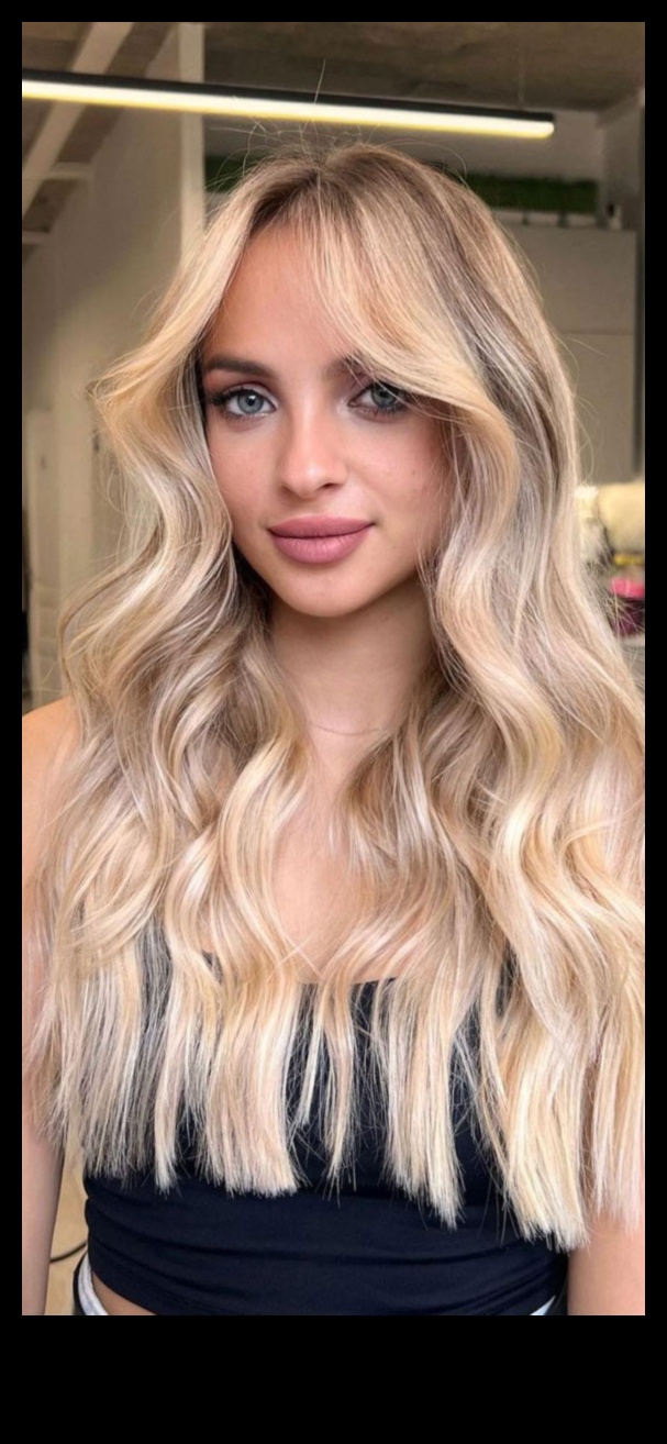 أناقة الشمبانيا الشقراء: تسريحات الشعر الاحتفالية لجميع المناسبات