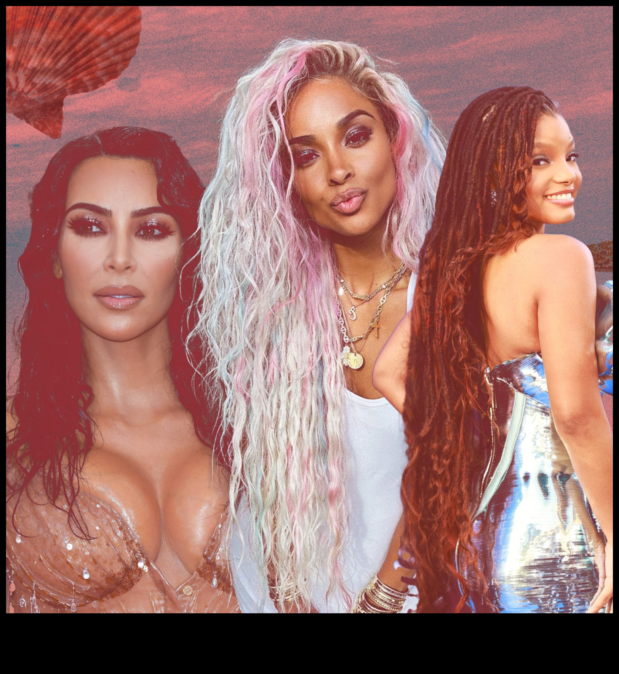 خصلات حورية البحر: توجيه الجاذبية المائية بأساليب متموجة