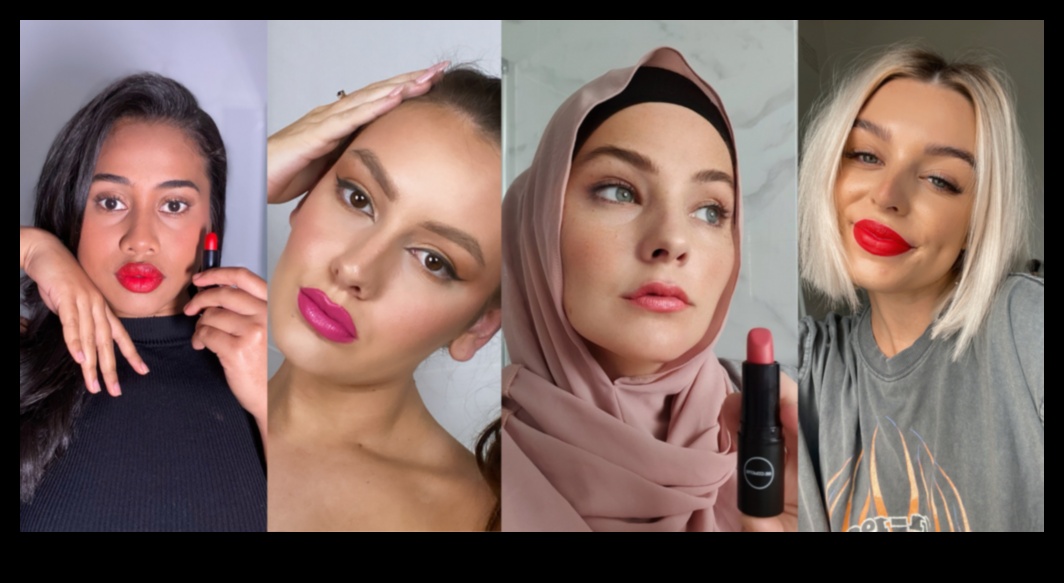 شفاه جريئة، خيارات جريئة: احتضان الألوان المميزة في مكياج جلام